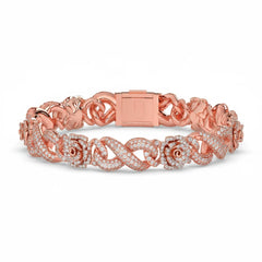 Rosetta Men's Silver Bracelet