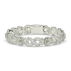 Rosetta Men's Silver Bracelet