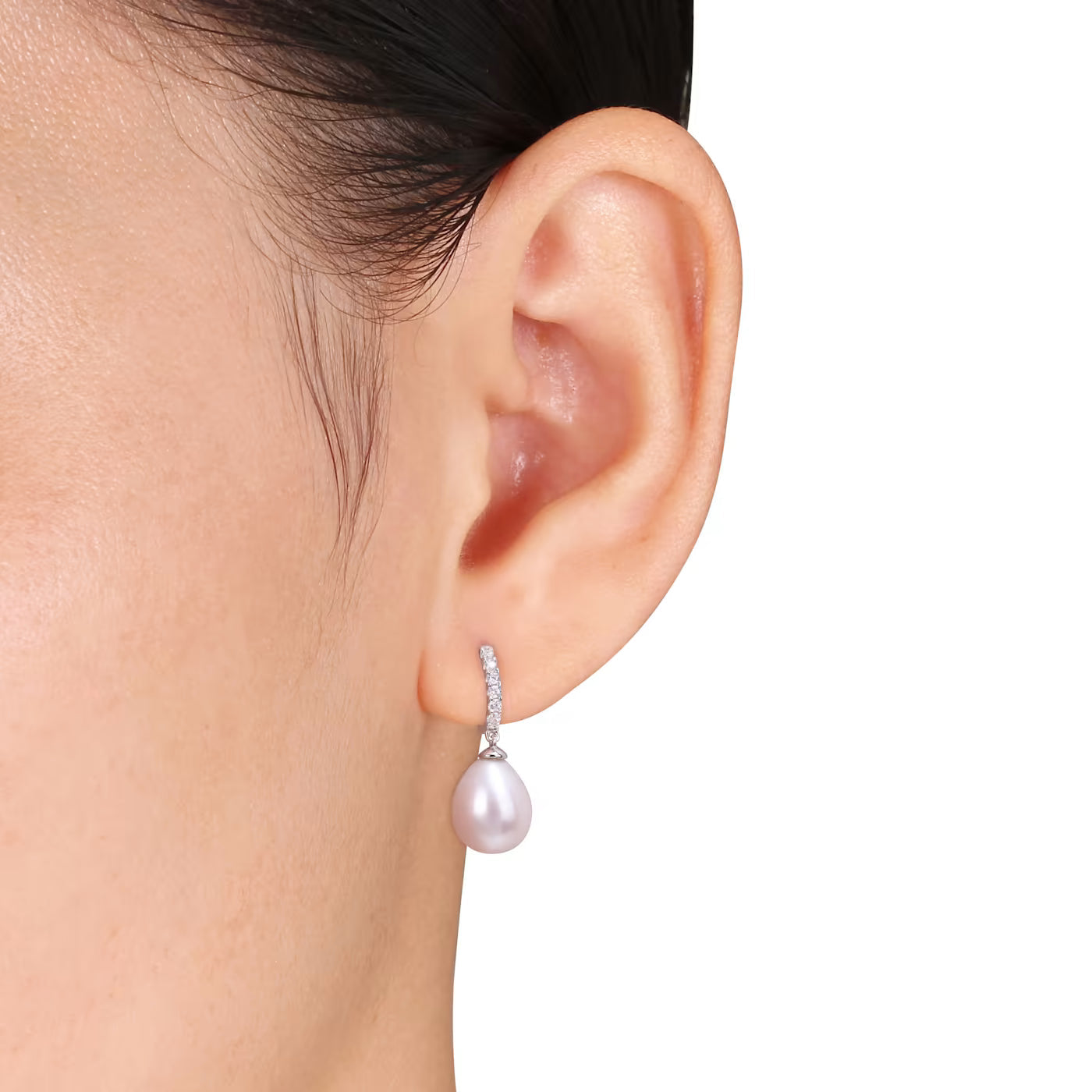 Opal Whisper Sterling Silver Drop Earring for Women