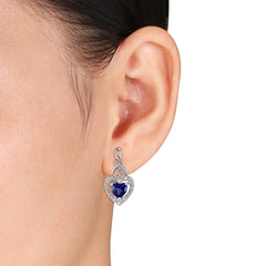 Midnight Hues Sterling Silver Earring for Women