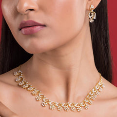 Eternal Sterling Silver Necklace & Earring Set