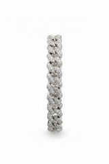 Vice Lord Cuban Men's Silver Bracelet