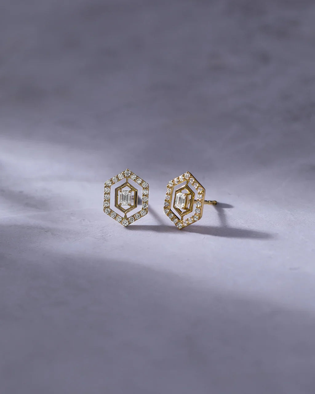 Prism Edge 92.5 Silver Earrings for Women