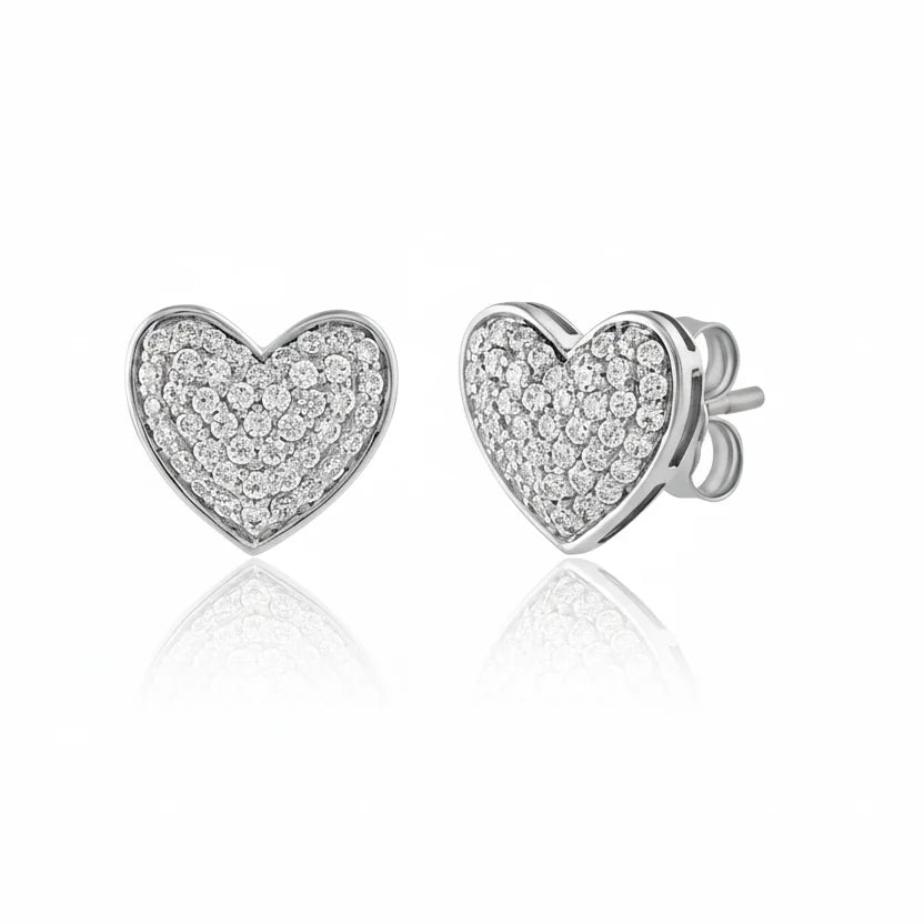Zenith Glow 92.5 Silver Earrings for Women