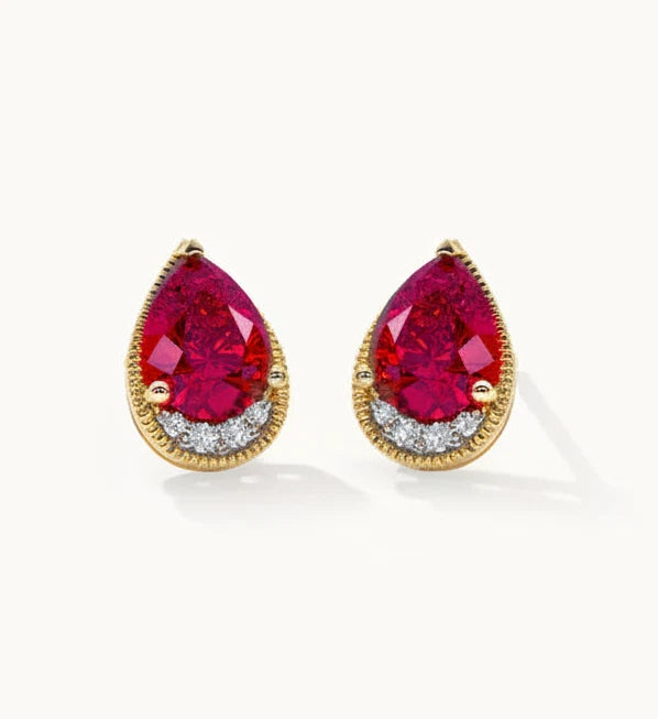 Ivory Bloom 92.5 Silver Earrings for Women