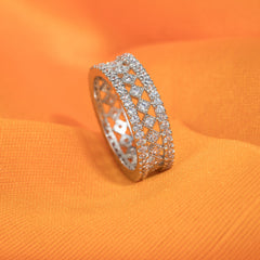 Radiant Silver Ring For Women