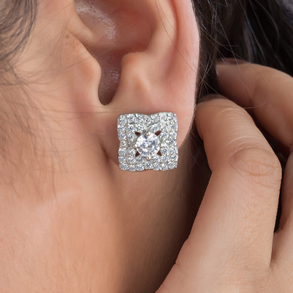 Royale Silver Earring For Women