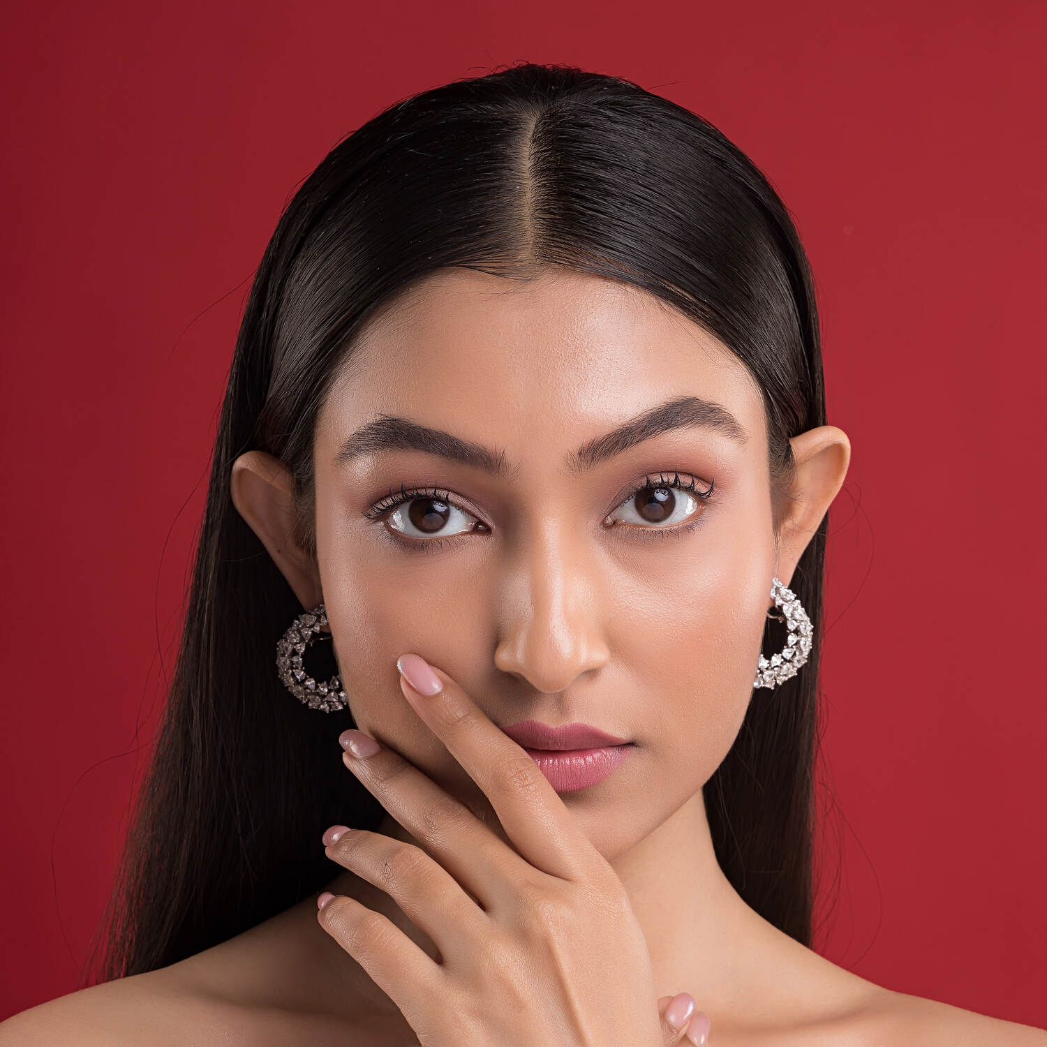 Soirée Sterling Silver Earring For Women