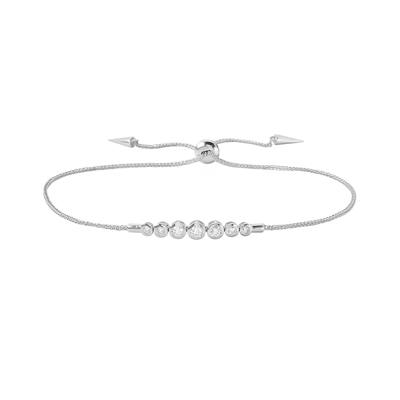 Miraya Sterling Silver Bracelet for Women