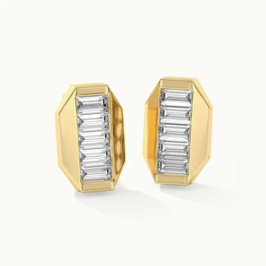 Halo Curve 92.5 Silver Studs Earrings for Women