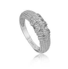 Unique Solitaire Silver Ring For Women