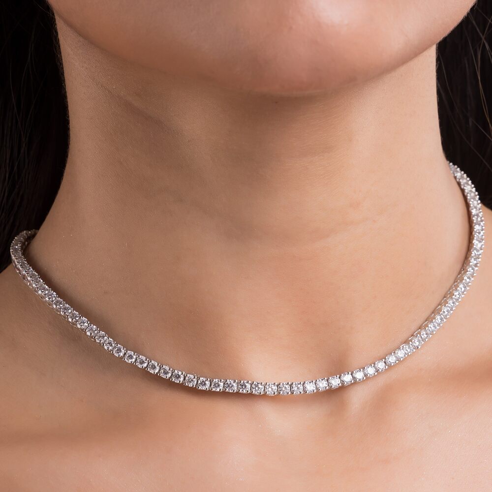 Tennis Necklace For Women