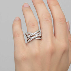 Fleur de Sterling Silver Ring for Women