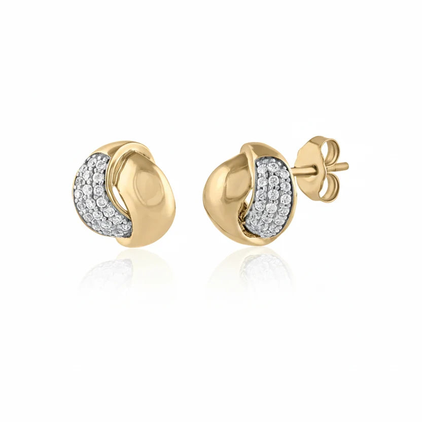 Orbit Shine 92.5 Silver Hoops Earrings for Women
