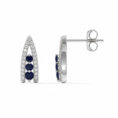 Nova Line 92.5 Silver Studs Earrings for Women