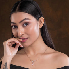 Serene Sterling Silver Necklace For Women