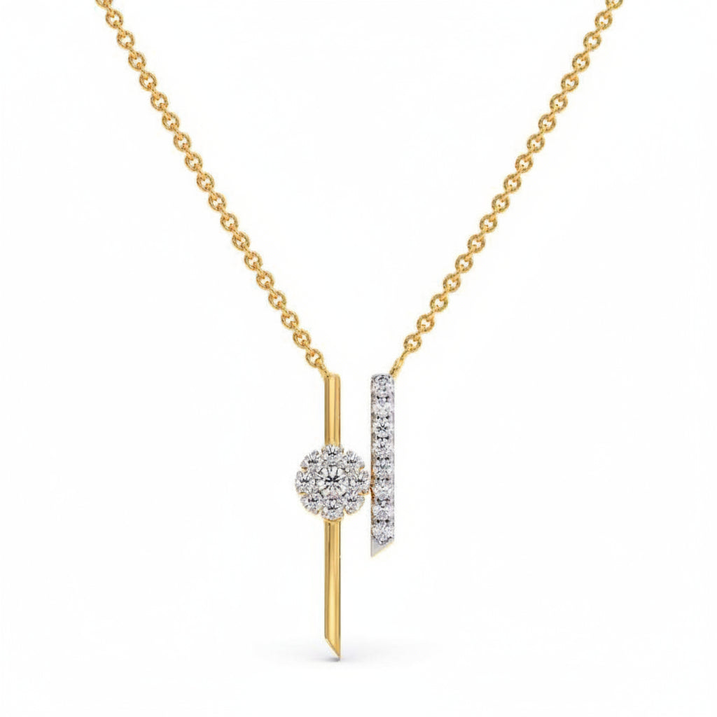 Linéa Duo Silver Necklace for Women