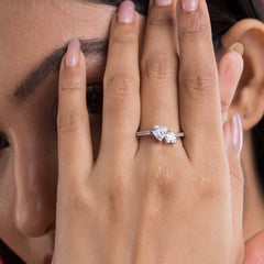 Endless Love Silver Ring For Women