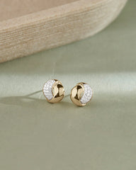 Orbit Shine 92.5 Silver Hoops Earrings for Women
