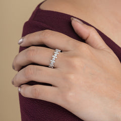 Circletique Silver Ring For Women