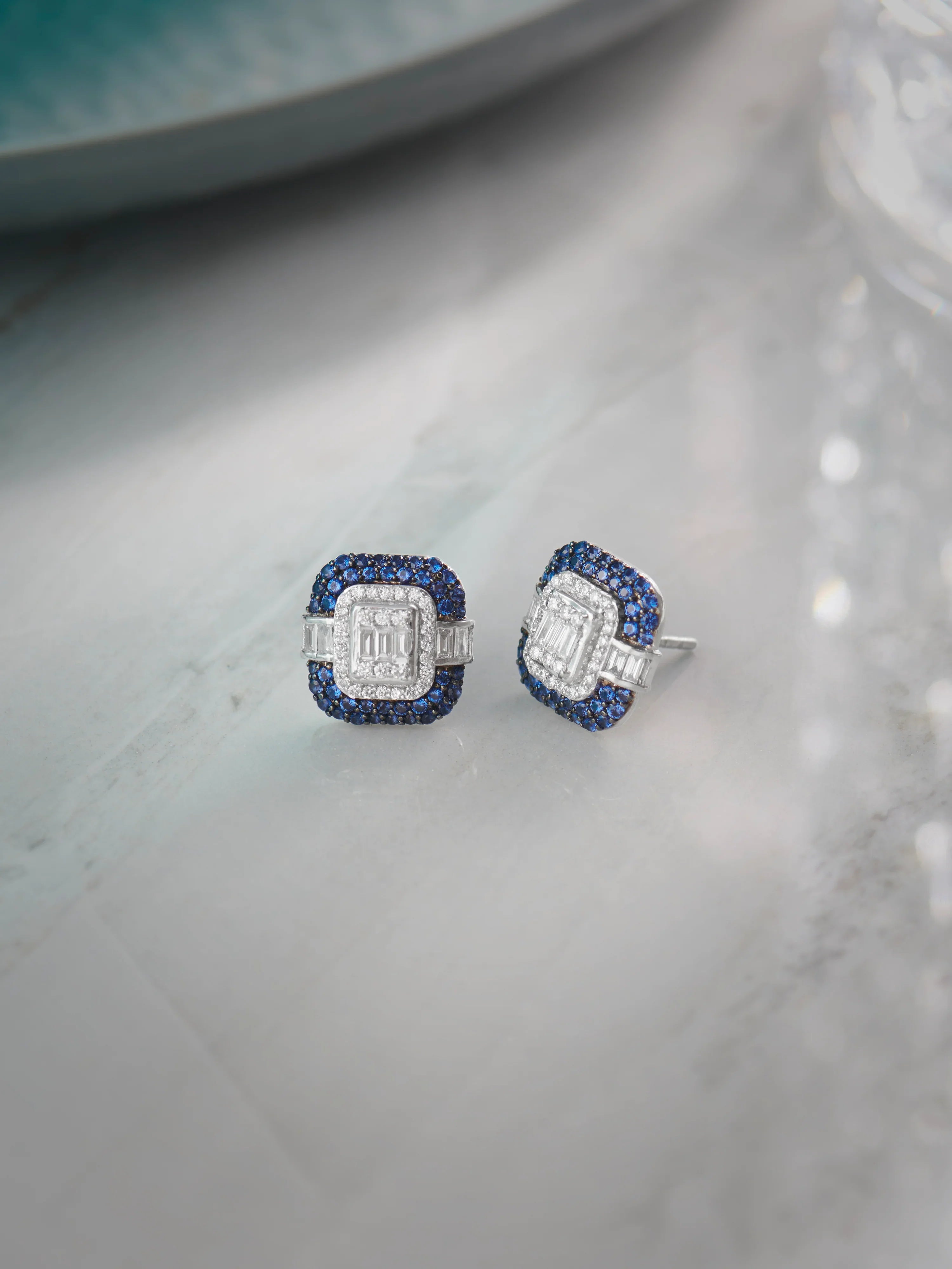 Fleur Radiance 92.5 Silver Earrings for Women