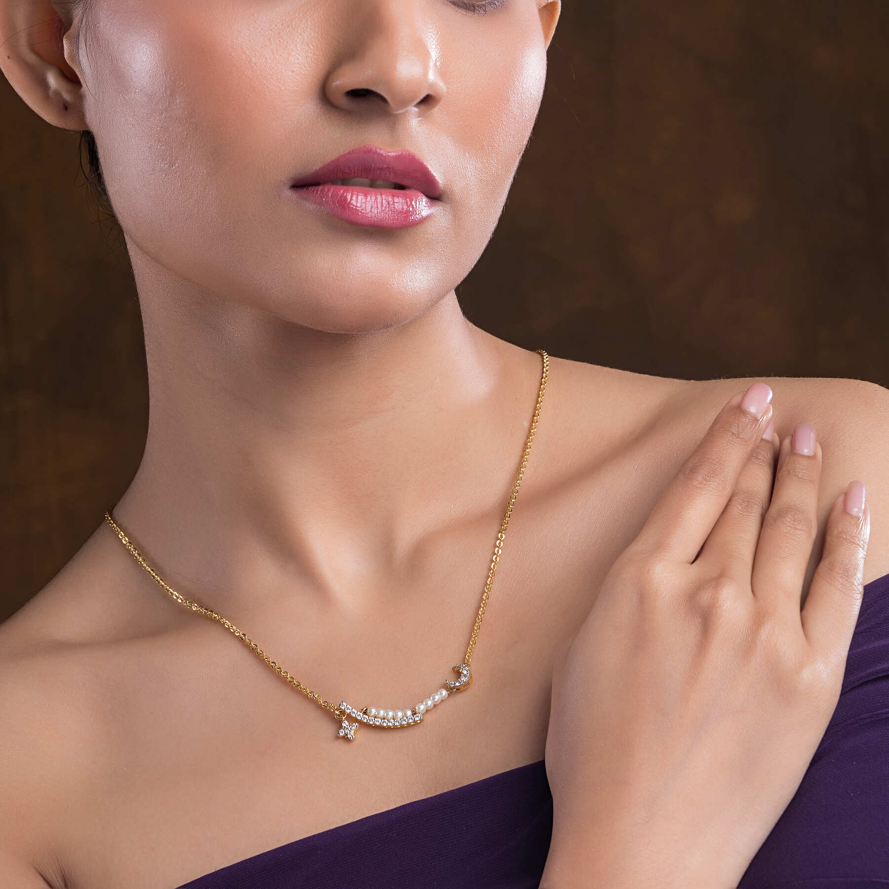 Adore Sterling Silver Necklace For Women