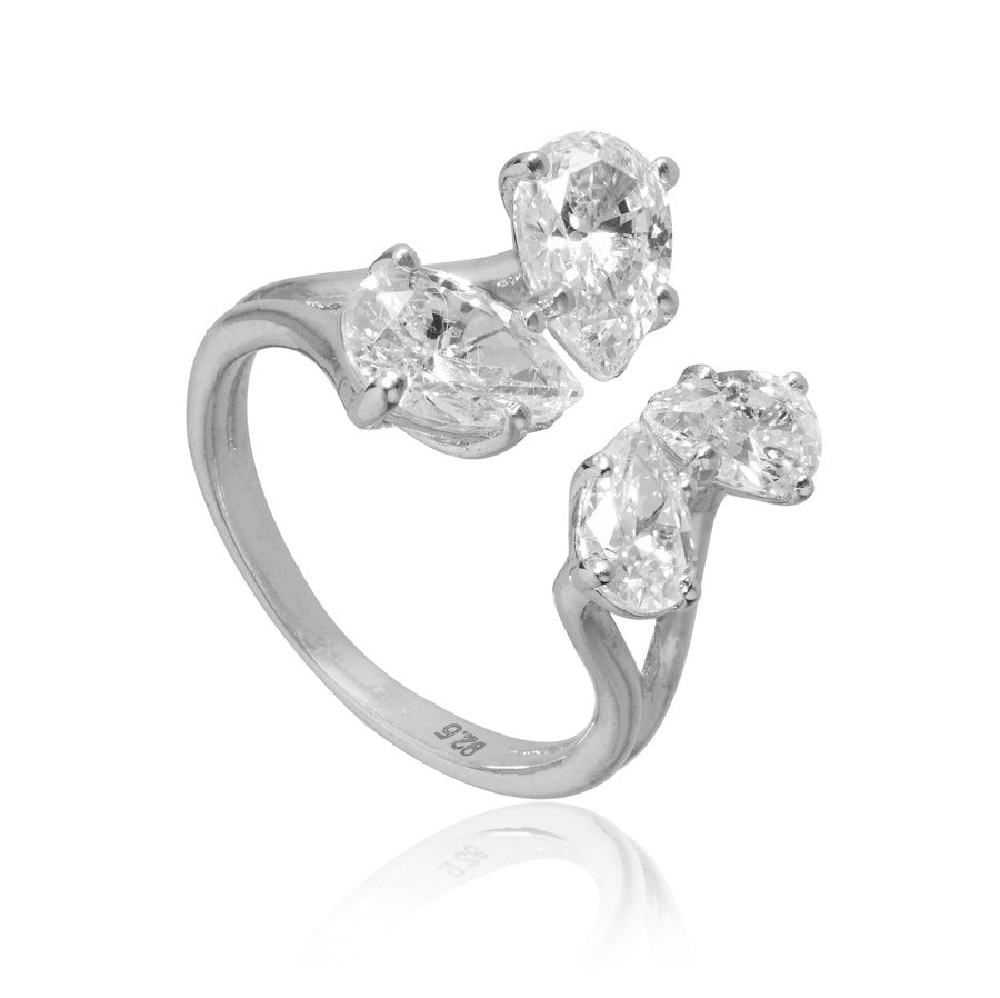 Stellar Sterling Silver Ring For Women