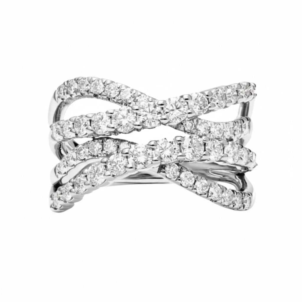 Fleur de Sterling Silver Ring for Women