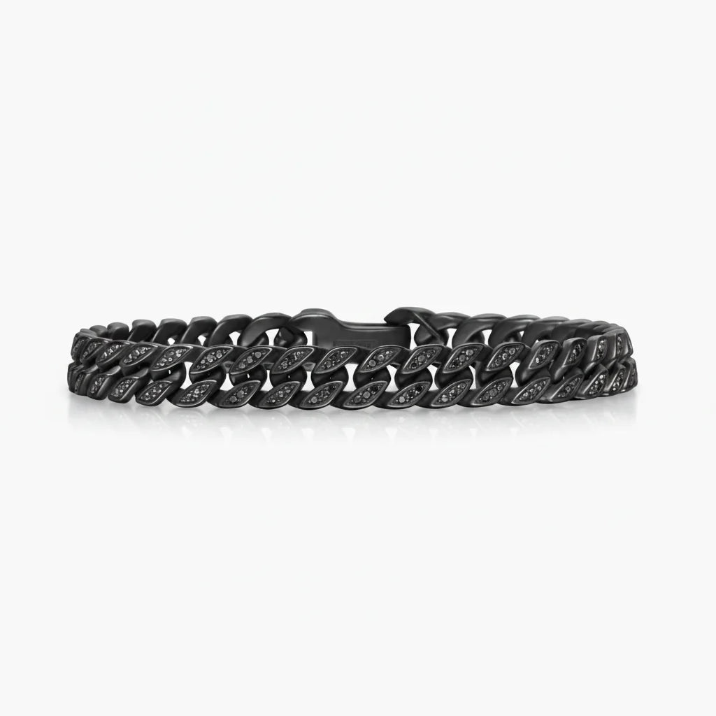 Elite Men's 925 Silver Tennis Bracelet