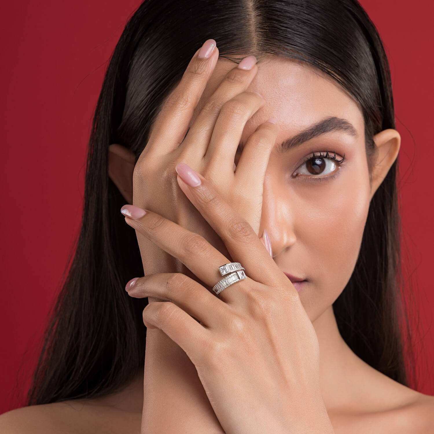 Aura Silver Ring For Women