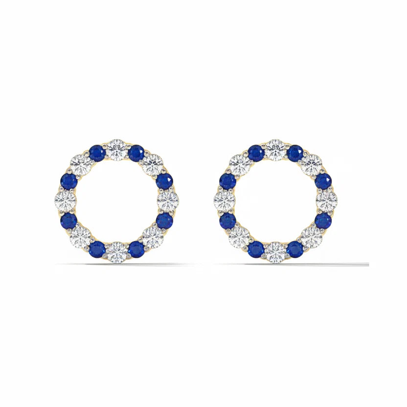 Rosé Aura 92.5 Silver Earrings for Women