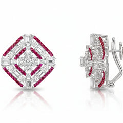 Monarch Spark 92.5 Silver Earrings for Women