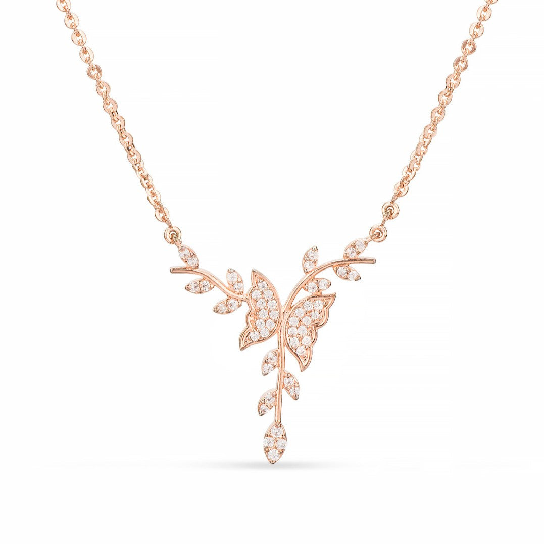 Serene Sterling Silver Necklace For Women