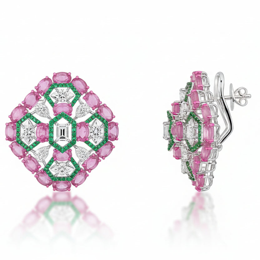 Sovereign Shine 92.5 Silver Earrings for Women