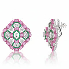 Sovereign Shine 92.5 Silver Earrings for Women